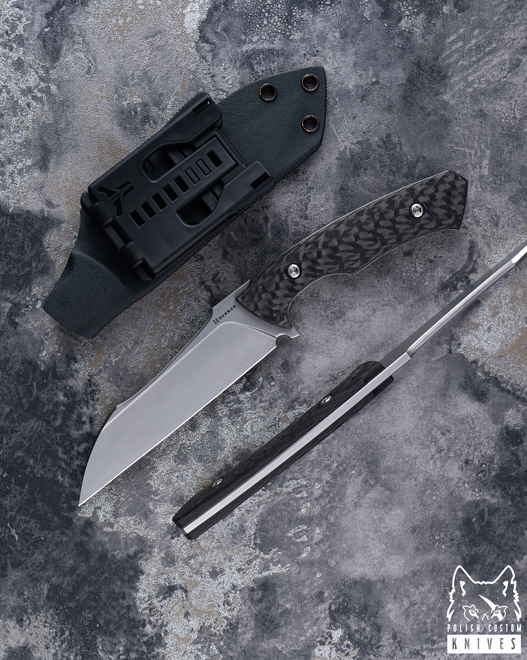 TACTICAL SURVIVAL EDC KNIFE LESHY V1 2 RWL34 HERMAN KNIVES