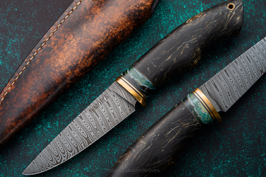 EXCLUSIVE HUNTING KNIFE AUTUMN WIND 16 SIMON'S KNIVES