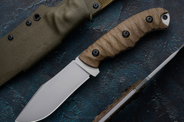 TACTICAL SURVIVAL HUNTING KNIFE OPERATOR 2323 K110 MICARTA SIMON'S KNIVES
