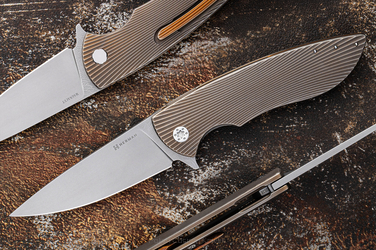 FOLDING KNIFE FOLDER STING #0838 MAGNACUT HERMAN KNIVES