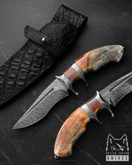COLLECTOR'S KNIFE SEMPER FIDELIS 7 SUB HILT MICHO
