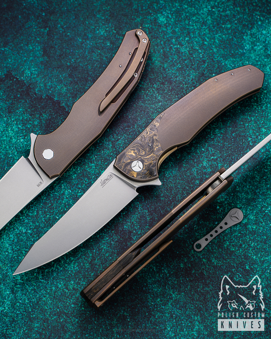 FOLDING KNIFE ISHTAR 78 M390 HERMAN