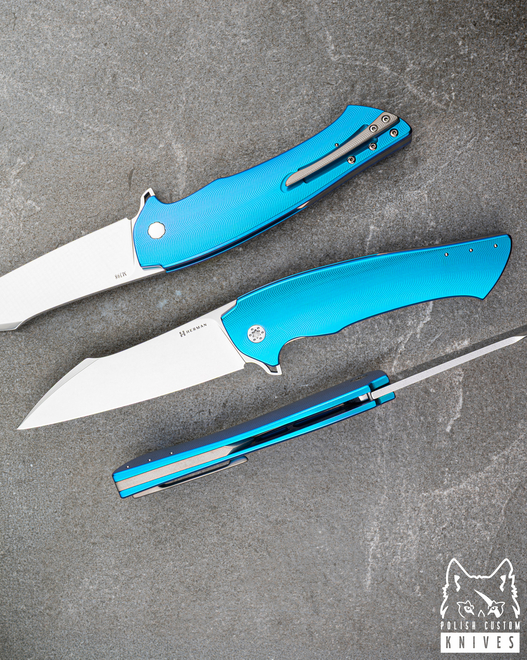 FOLDING KNIFE FOLDER OVIUM GENERATION 2 #0121 M398 HERMAN KNIVES