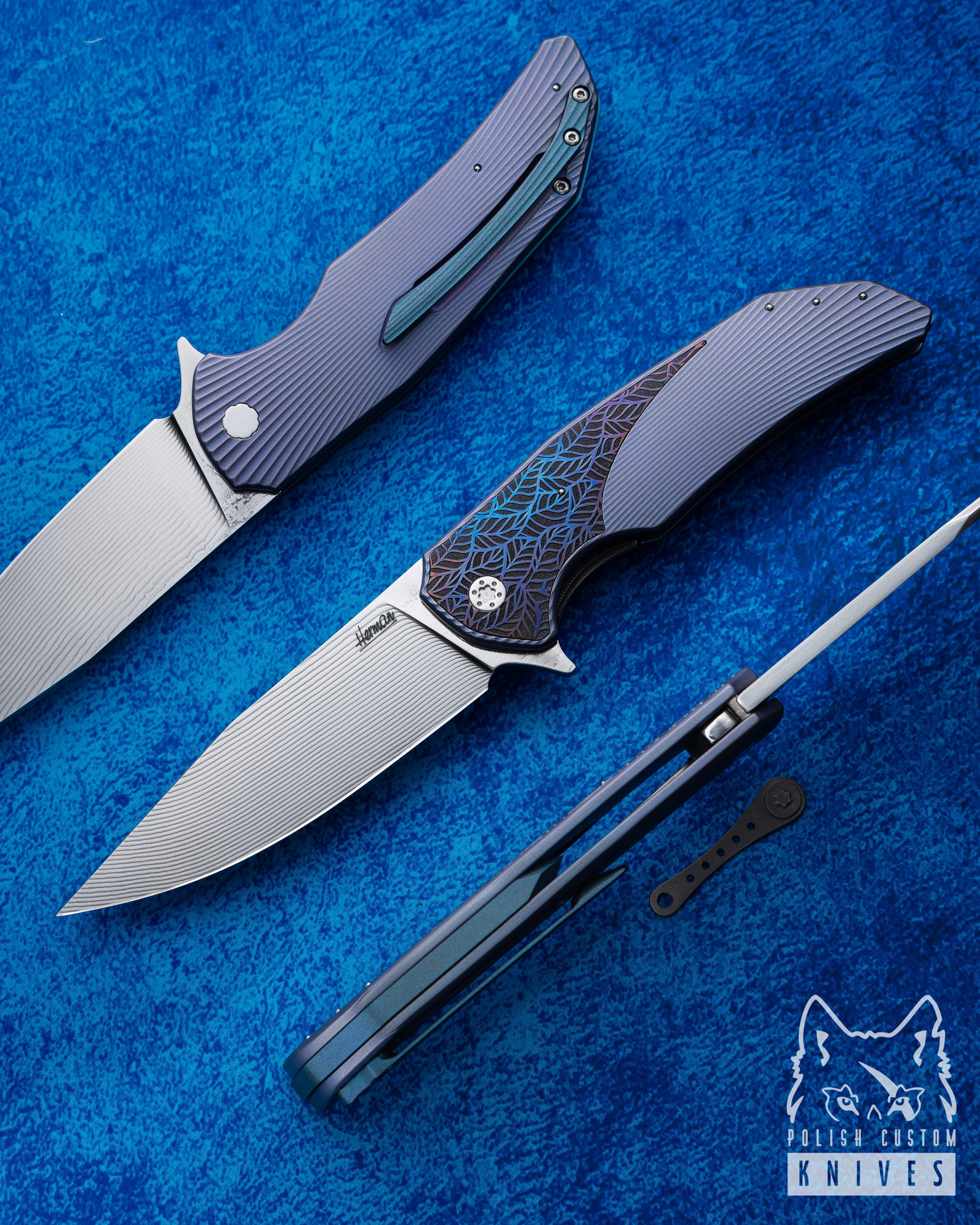 Buy FOLDING KNIFE FOLDER DRAGONFLY 211 ALLEIMA HERMAN KNIVES
