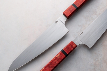 KITCHEN KNIFE GYUTO 210 18 RED MAPLE  PABIŚ  KNIVES