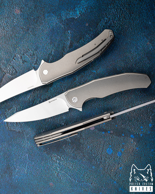 FOLDING KNIFE FOLDER ISHTAR #0878 MAGNACUT HERMAN KNIVES