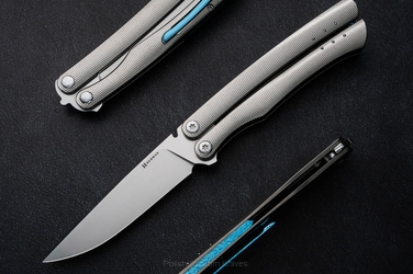 FOLDING KNIFE BAILSONG MORPHO #0002 M390 HERMAN KNIVES