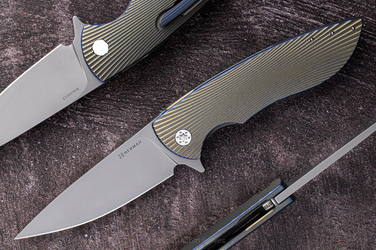 FOLDING KNIFE FOLDER STING #0769 MAGNACUT HERMAN KNIVES