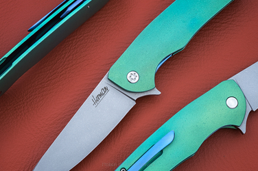 KNIFE SLIM 3 HERMAN GREEN