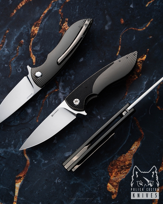 FOLDING KNIFE FOLDER MICRO STING #0361 MAGNACUT ( C0089 ) HERMAN KNIVES