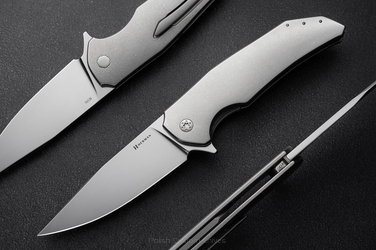 FOLDING KNIFE FOLDER DRAGONFLY #0417 M390 HERMAN KNIVES