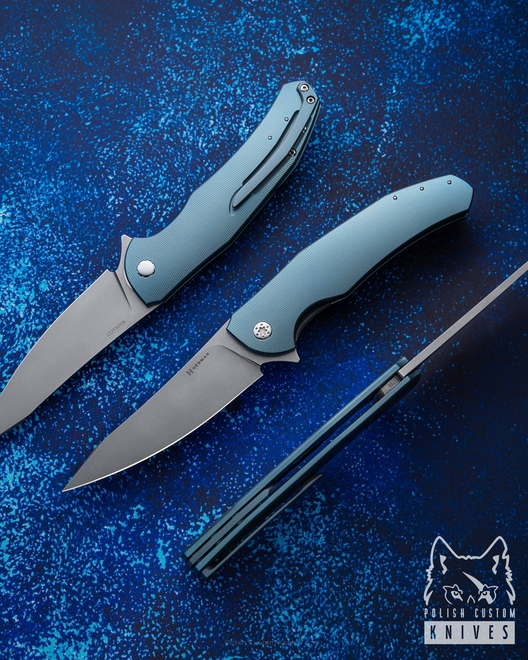 FOLDING KNIFE FOLDER ISHTAR #0769 MAGNACUT HERMAN KNIVES