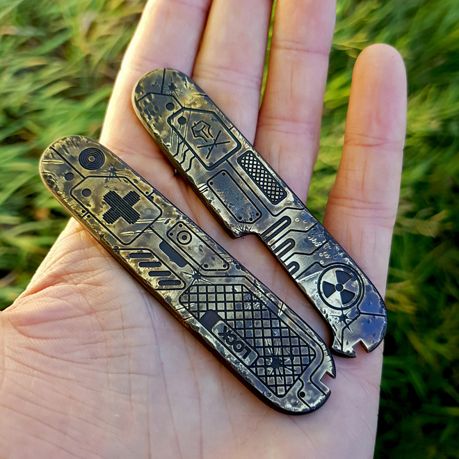 Scales for 91mm Victorinox SAK 