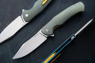 FOLDING KNIFE FOLDER MANTIS #0463 M398 HERMAN KNIVES