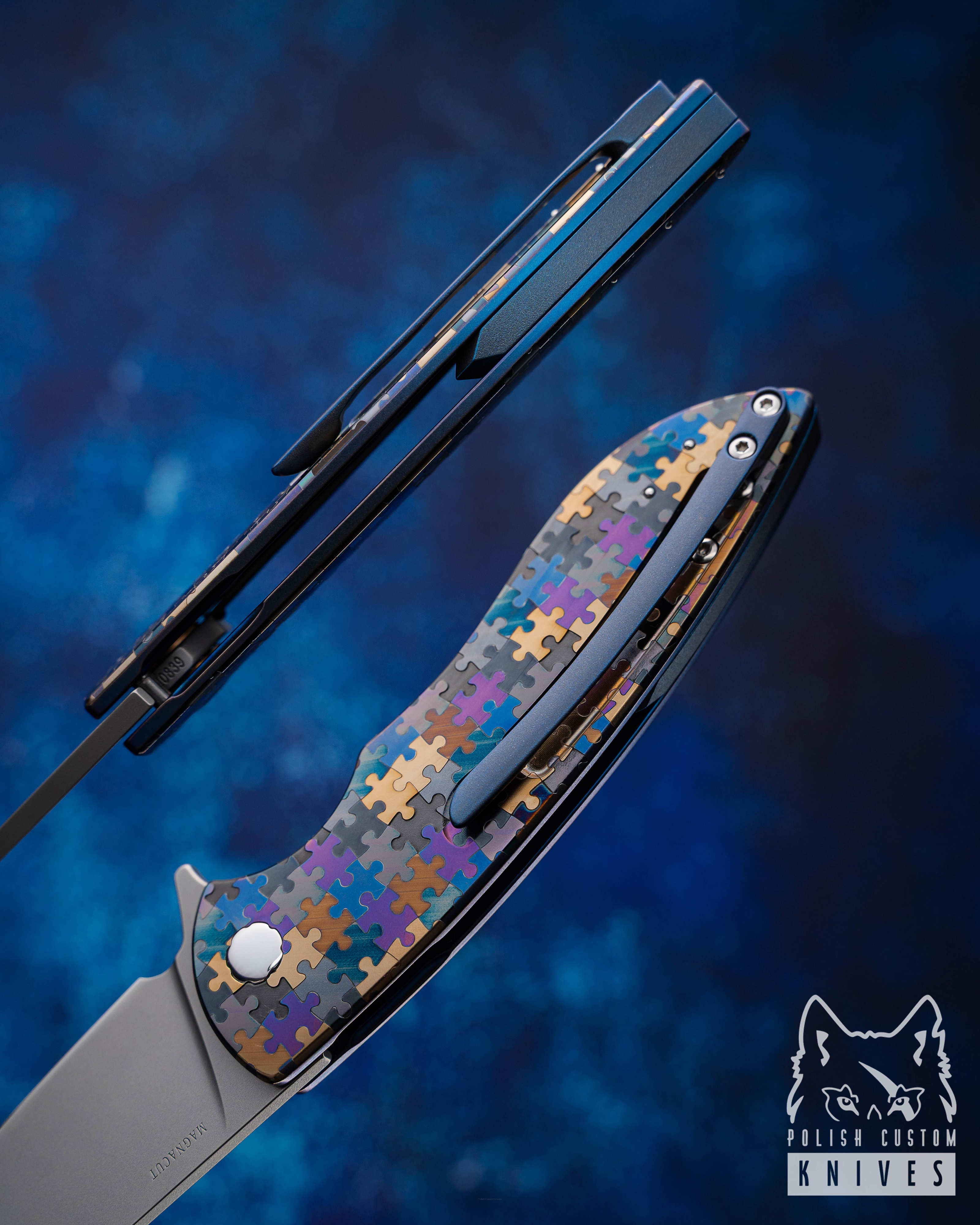 Buy FOLDING KNIFE FOLDER STING #0839 MAGNACUT HERMAN KNIVES