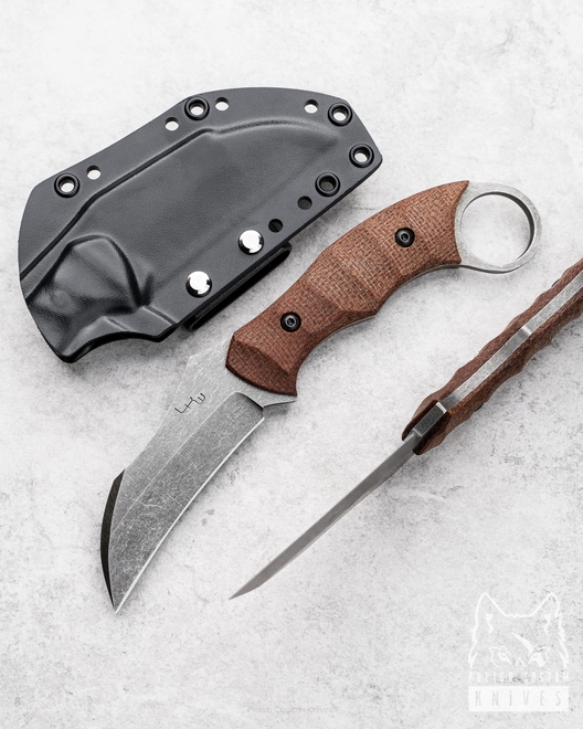 TACTICAL KNIFE PRIMAL HUNTER MICARTA LKW