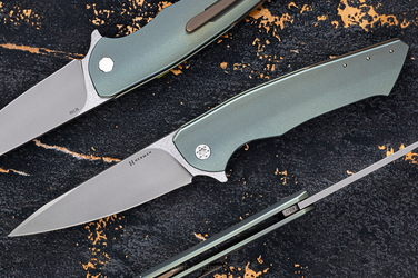 FOLDING KNIFE FOLDER SLIM #0622 M390 HERMAN KNIVES