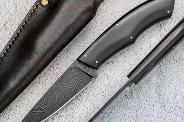 HUNTING KNIFE POGWIZD HUNTER 13 DAMASCUS STEEL SIMON'S