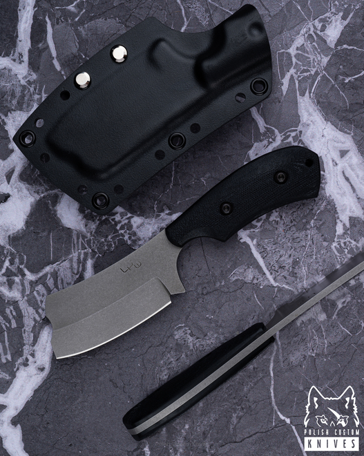 EDC KNIFE SMILING MONSTER G10 N690 LKW