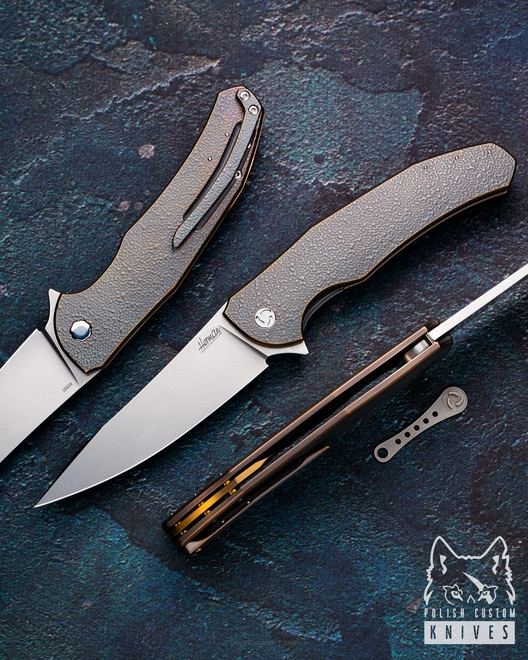 FOLDING KNIFE ISHTAR 33 M390 HERMAN