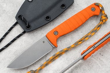 NECK EDC KNIFE MINI ODC 11 M2 HSS G10 ORANGE AK