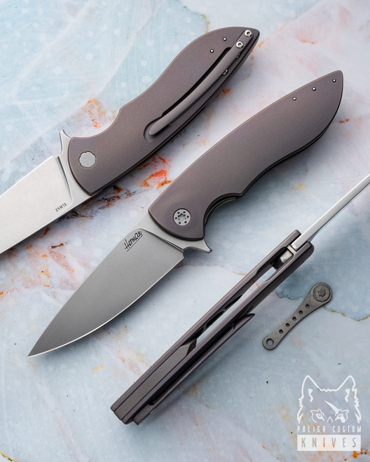 FOLDING KNIFE FOLDER STING 328 ELMAX HERMAN KNIVES