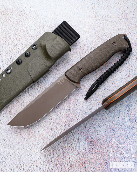 SURVIVAL KNIFE RATEL II 30 MICARTA  NMV TD