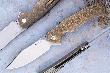 FOLDING KNIFE FOLDER MANTIS #0334 MAGNACUT HERMAN KNIVES