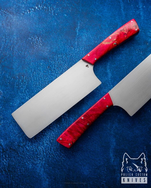 KITCHEN KNIFE NAKIRI 2 N690 ATOMIC CRAFT