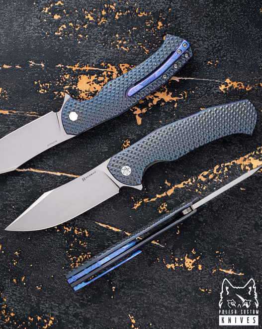 FOLDING KNIFE FOLDER MANTIS #0432 MAGNACUT HERMAN KNIVES