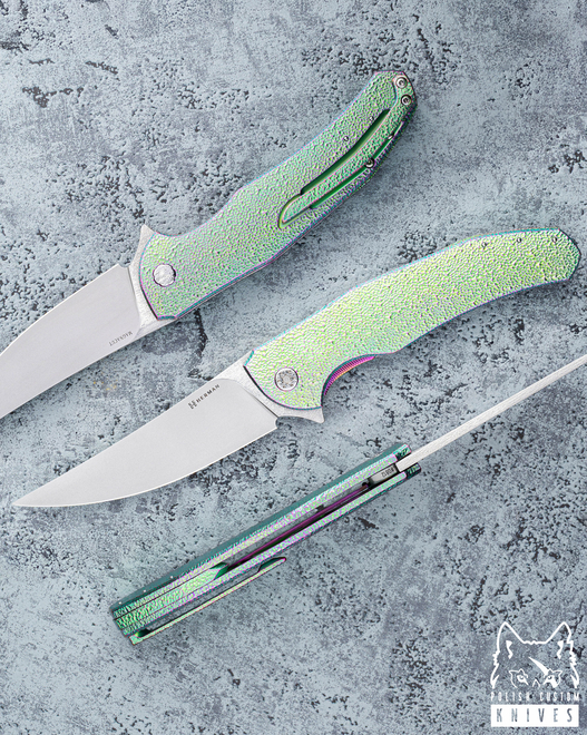 FOLDING KNIFE FOLDER ISHTAR #0812 MAGNACUT HERMAN KNIVES