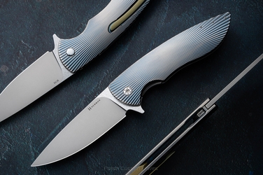 FOLDING KNIFE FOLDER BIG STING #0063 M398 HERMAN KNIVES