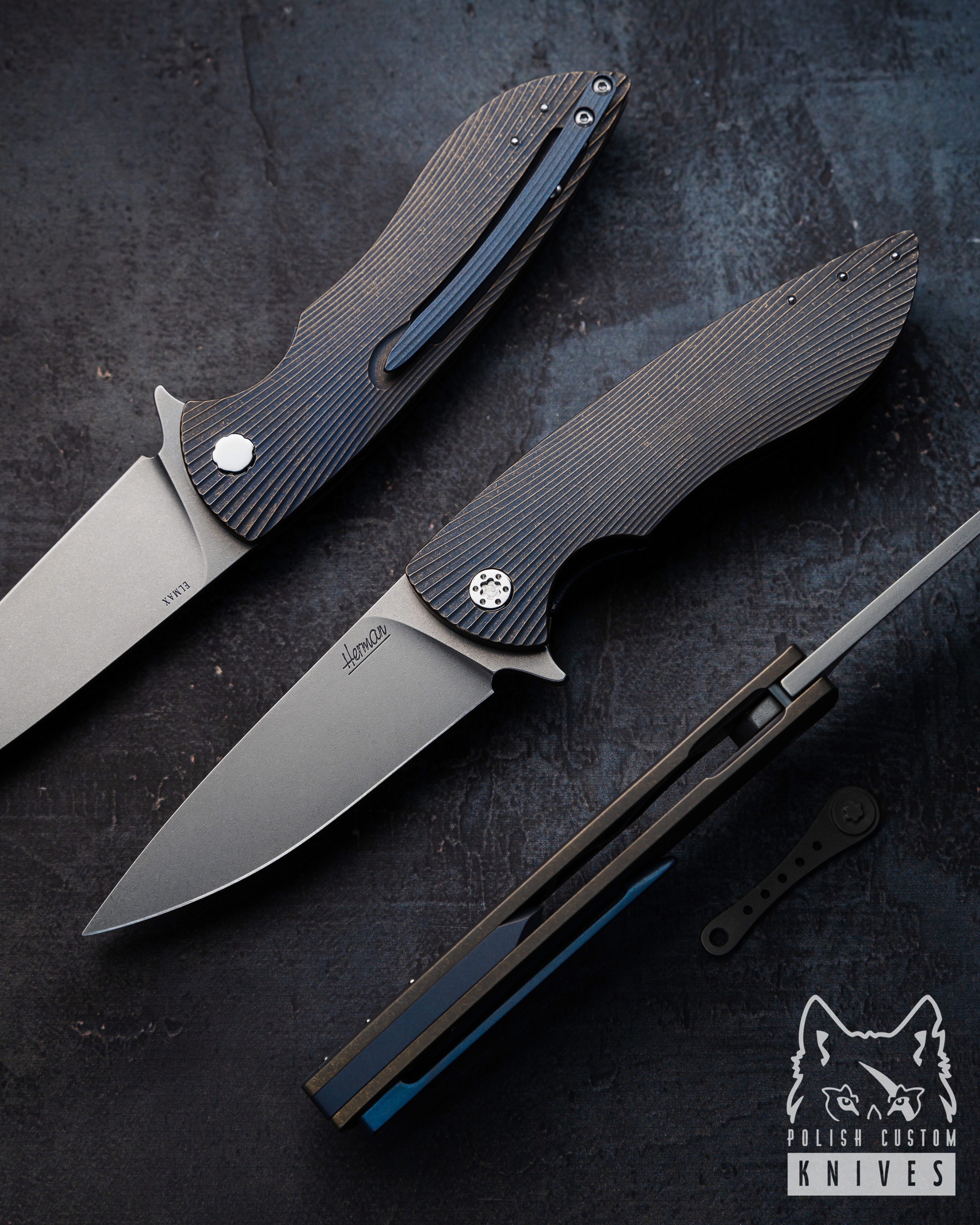 Buy FOLDING KNIFE FOLDER STING 419 ELMAX HERMAN KNIVES
