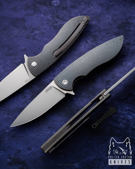 FOLDING KNIFE FOLDER STING 398 ELMAX HERMAN KNIVES