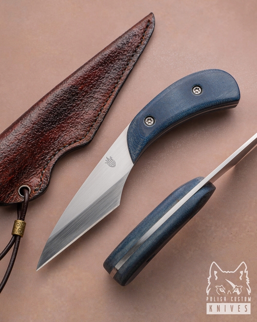 NECK EDC HUNTING KNIFE KIRIDASHI BLUE 1 NZ4 BM