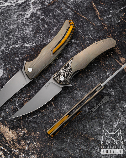 FOLDING KNIFE FOLDER ISHTAR 187 M390 HERMAN