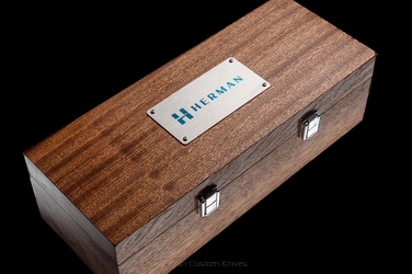 DEDICATED BOX FOR THE HERMAN KNIVES SET: DRAGONFLY KNIFE AND EPIKA PEN