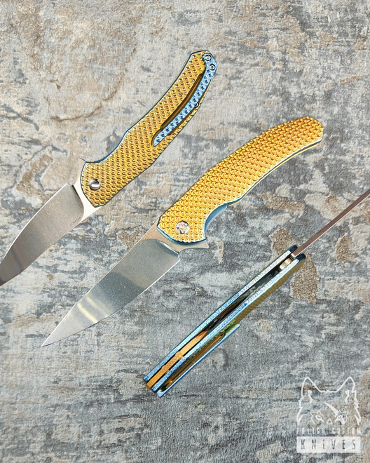 FOLDING KNIFE FOLDER ISHTAR #0830 MAGNCUT HERMAN KNIVES