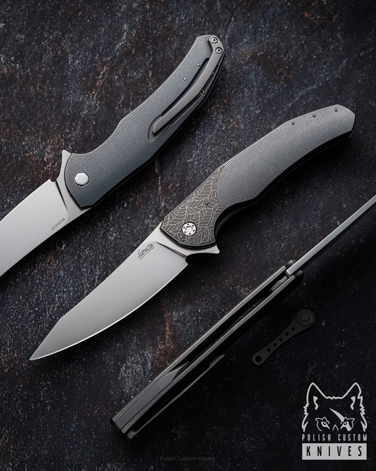 FOLDING KNIFE FOLDER ISHTAR 323  MAGNACUT HERMAN KNIVES