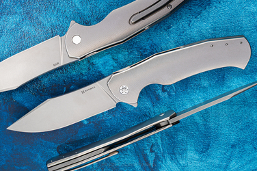 FOLDING KNIFE FOLDER MANTIS #0472 M398 HERMAN KNIVES