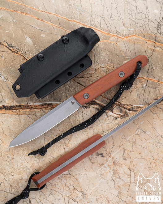 SURVIVAL TACTICAL KNIFE  EDC 1 MICARTA AK