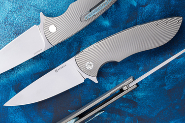 FOLDING KNIFE FOLDER STING #0880 MAGNCUT HERMAN KNIVES