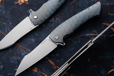 FOLDING KNIFE FOLDER OVIUM GENERATION 2 #0144 M398 HERMAN KNIVES