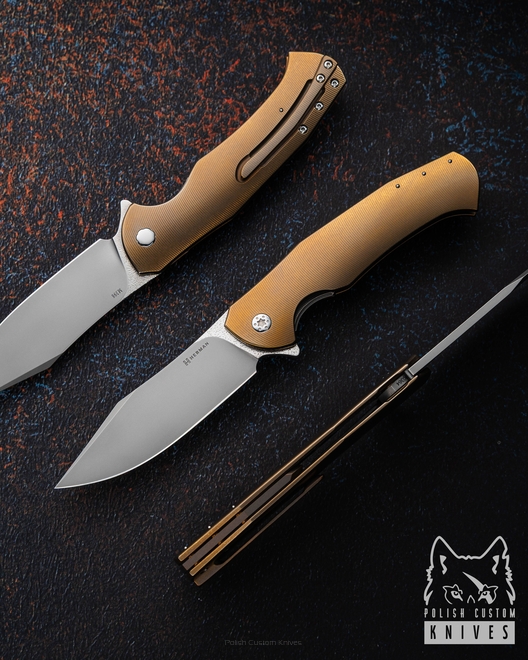 FOLDING KNIFE FOLDER MANTIS #0364 M398 HERMAN KNIVES