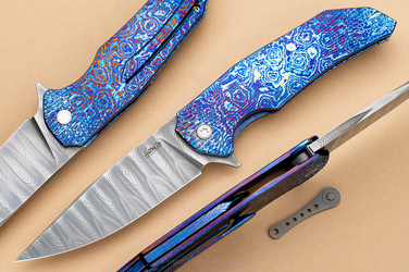 FOLDING KNIFE DRAGONFLY 2 TIMASCUS ZLADINOX HERMAN