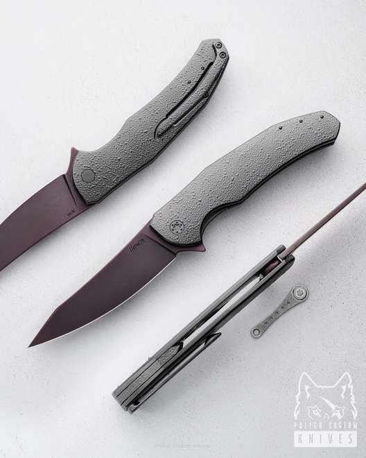 FOLDING KNIFE FOLDER ISHTAR 399 M398 DLC HERMAN KNIVES