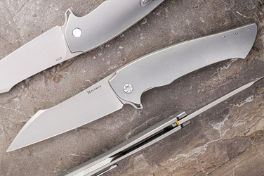 FOLDING KNIFE FOLDER OVIUM GENERATION 2 #0090 M390 HERMAN KNIVES