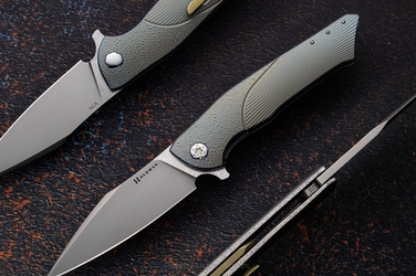 FOLDING KNIFE FOLDER BEE #0258 M390 HERMAN KNIVES