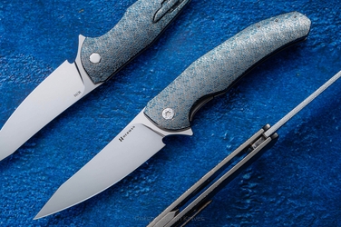 FOLDING KNIFE FOLDER ISHTAR #0665 M390 TESSERACT HERMAN KNIVES