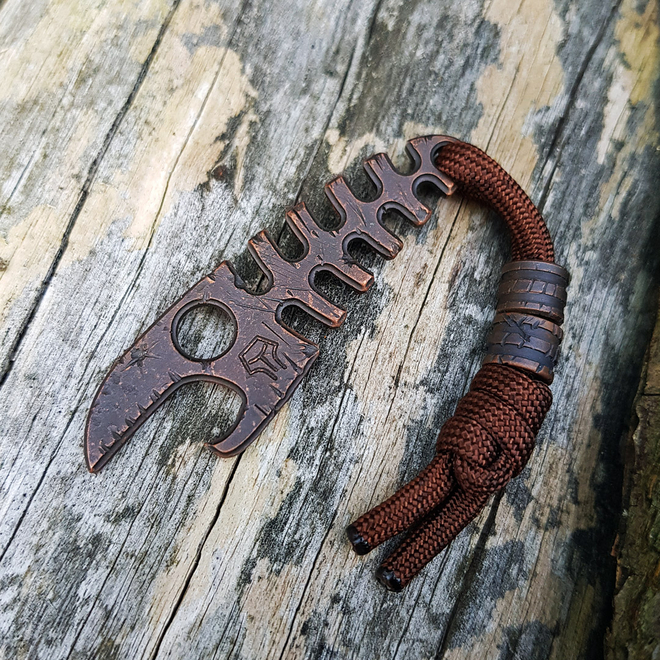 Tactical Fish Copper with copper beads